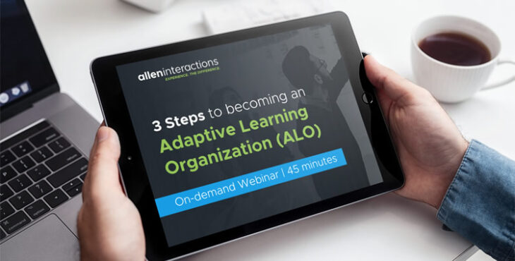 3 Steps to Building an Adaptive Learning Organization (ALO)
